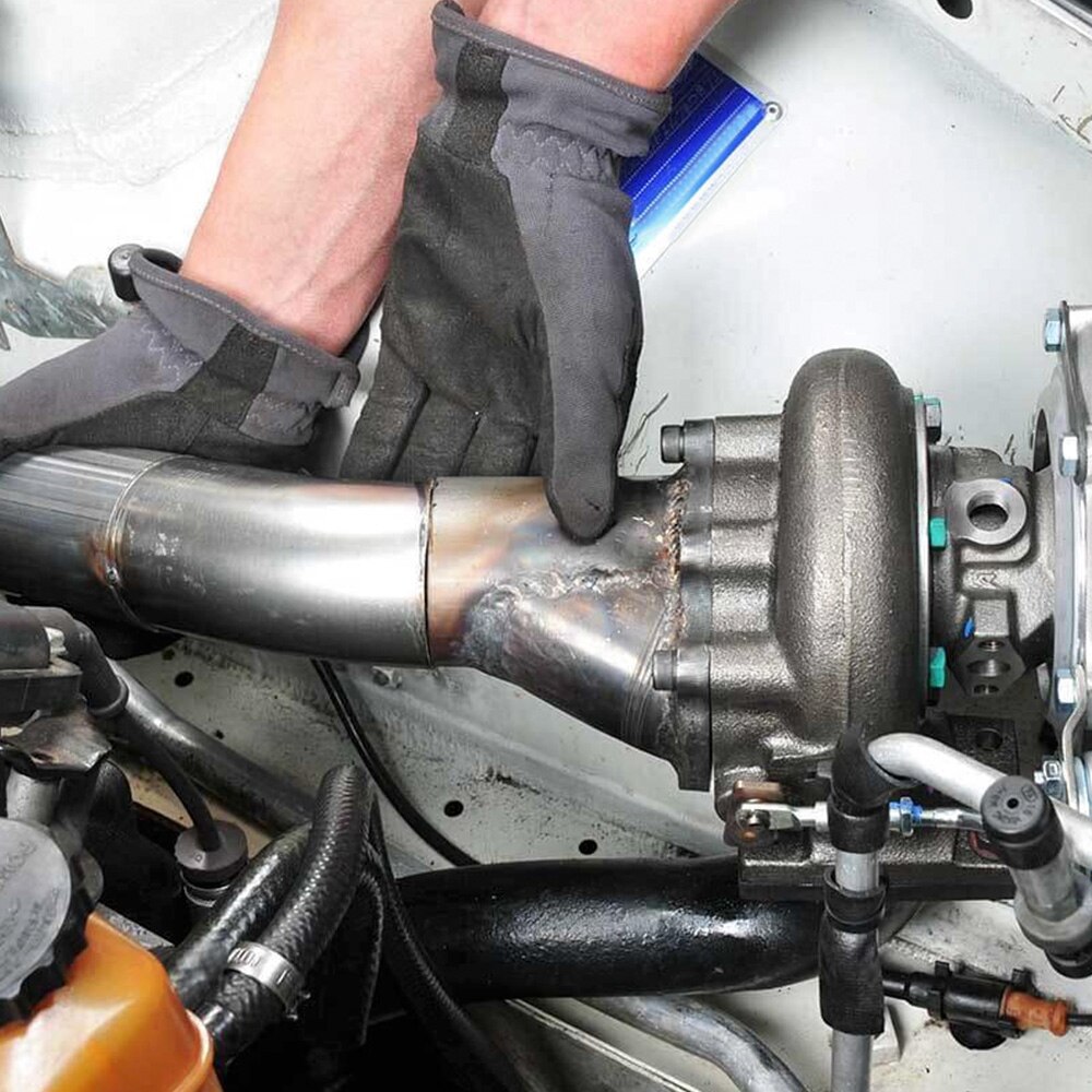 Hypertune-Rvs Adapter Voor T25 T28 GT25 GT28 2.5 &quot;63Mm V-Band Klem Flens Turbo down Pipe Adapter HT4833