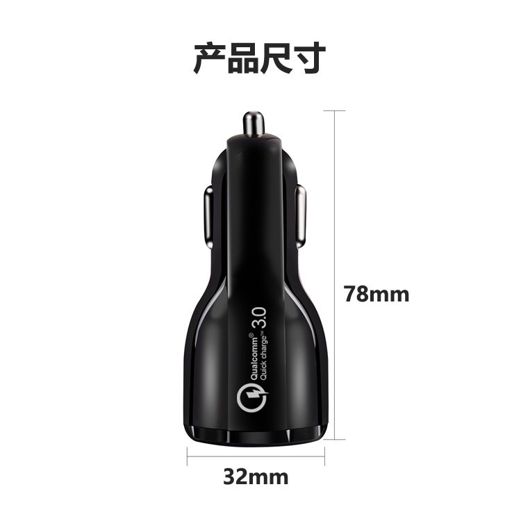 Mzxtby QC 3,0 Auto Ladegerät 6A schnelle Ladung Auto 2 USB LED lampe qi drahtlose ladegerät für Xiaomi Huawei Samsung iphone Ipad HtC