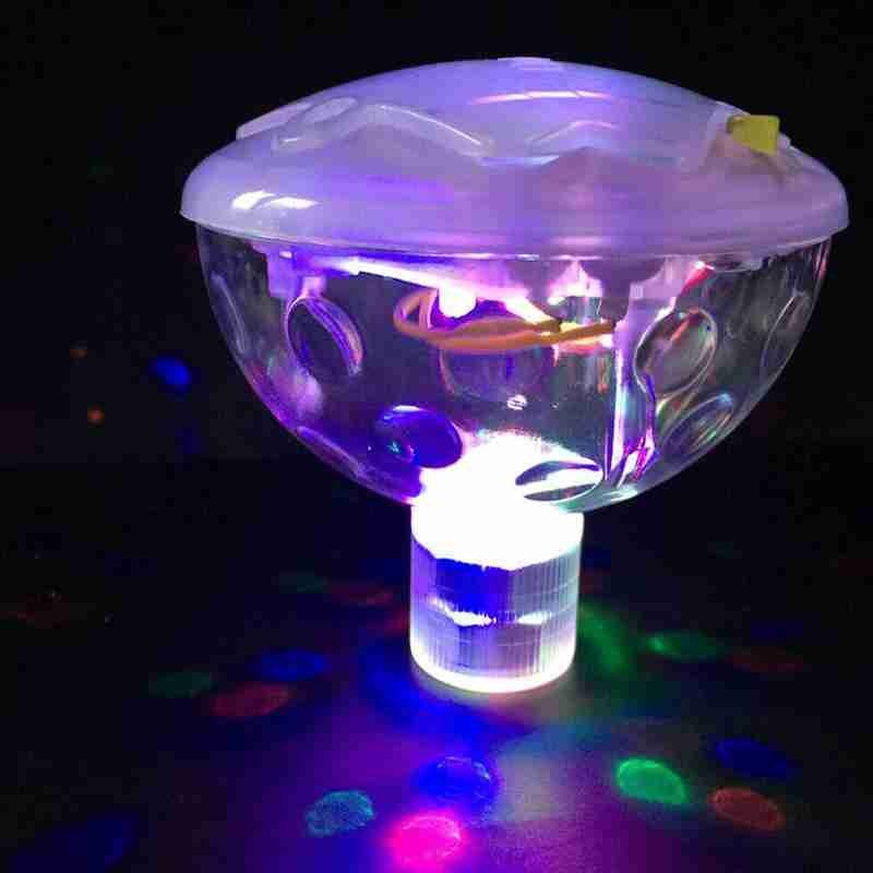 Creatieve Kleurrijke Led Onderwater Licht Baby Bad Licht Kinderen Speelbal Waterdichte Drijvende Bad Luminescentie Lamp