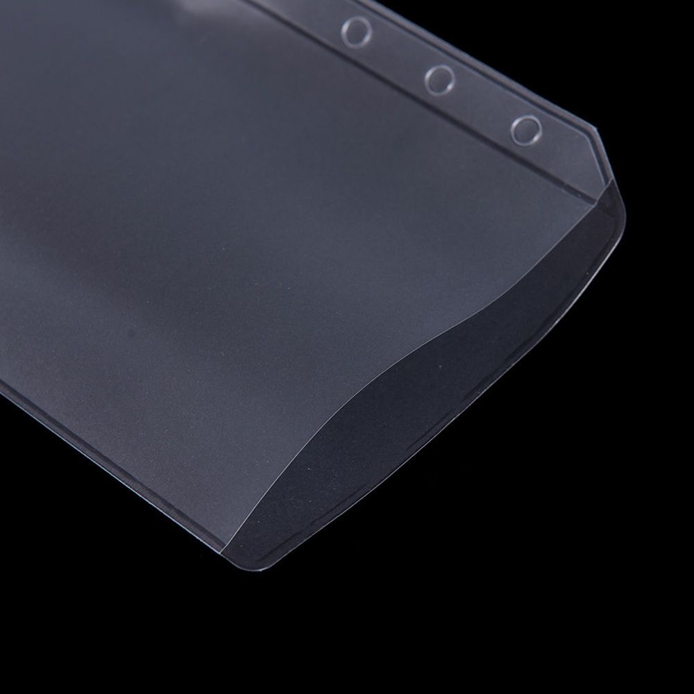 A5/A6 Transparante Zip Lock Envelop Bindmiddel Pocket Refill Organisatie Stationery School Office Supply Bestandsmap Accessoires