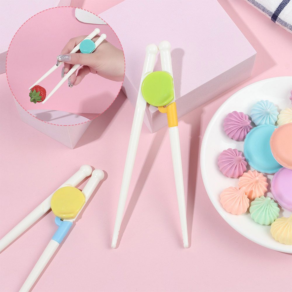 1 Pair Cute Chopsticks For Children Cartoon Learning Chop Sticks Reusable Training Chopsticks Cute Kids Baby Cookware