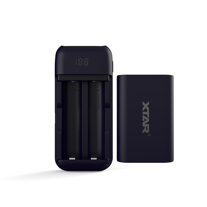 Newest CHARGER LCD XTAR VC2 PB2 SC2 VC2S MC2 PLUS USB Battery Charger For 20700 21700 18700 22650 25500 26650 18650 Battery