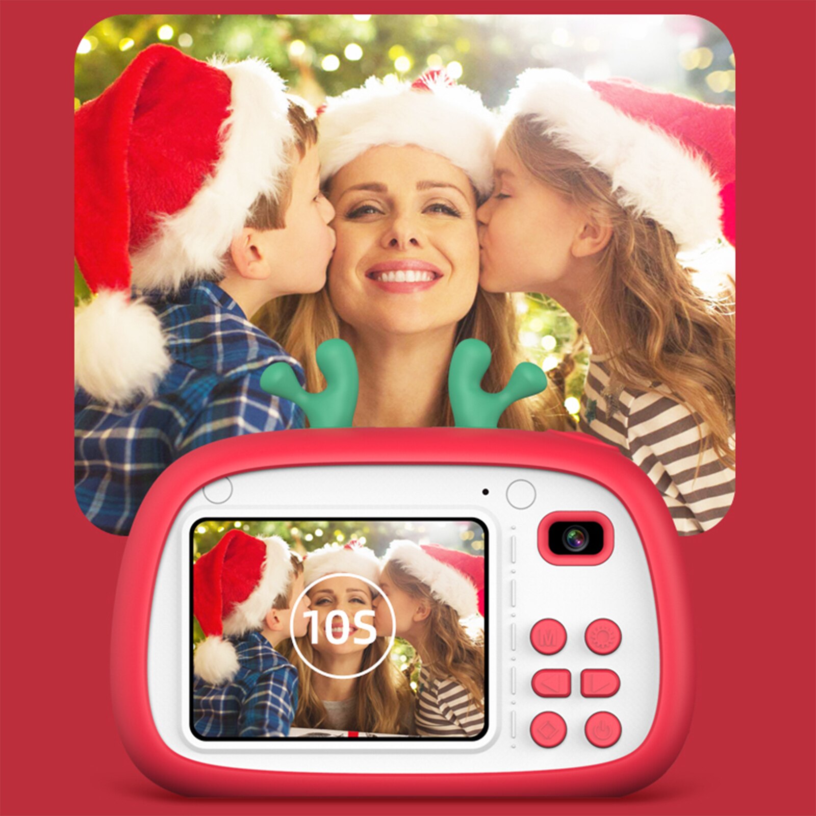 Mini Cartoon Kids Camera Children's Camera HD Digital Camera Portable 1080P Camera For Kids Birthday Christmas