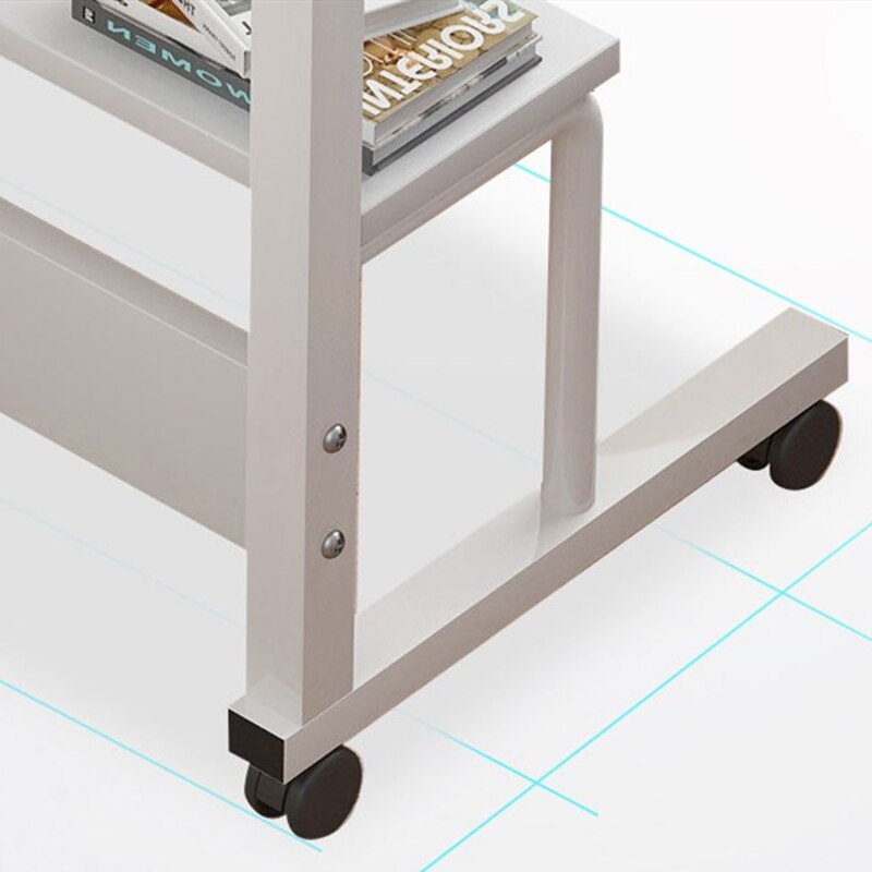 Hoge Home Slaapkamer Woonkamer Met Roller Lifting Laptop Beugel Draagbare Opslag Tafel Kleine Bureau