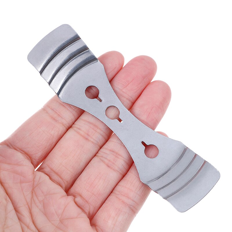 Kaars Tool Diy Rvs Kaarsenlont Holder Wax Lont Houder Glas Aroma Kaars Drie-Gat Lont Houder