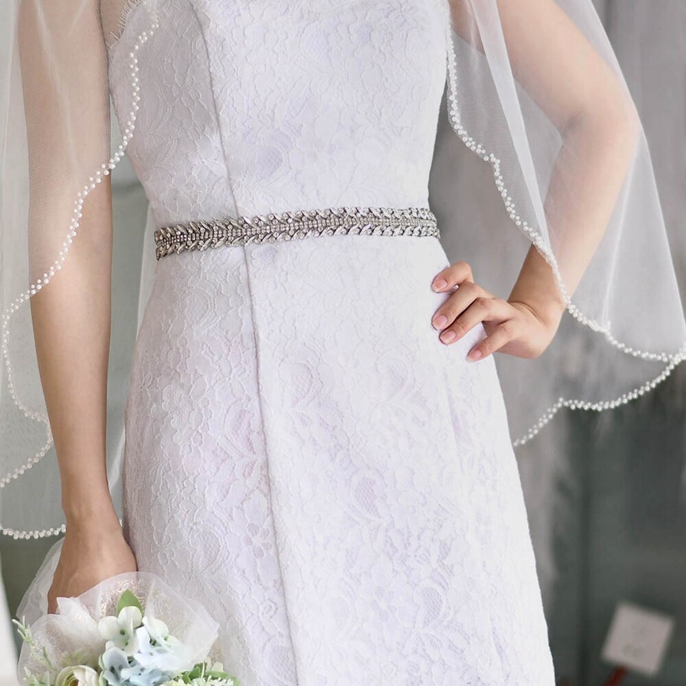 Ceinture de mariée en strass scintillant ZMS465, accessoires de fête d'anniversaire, de bal pour filles, décoration de demoiselle d'honneur