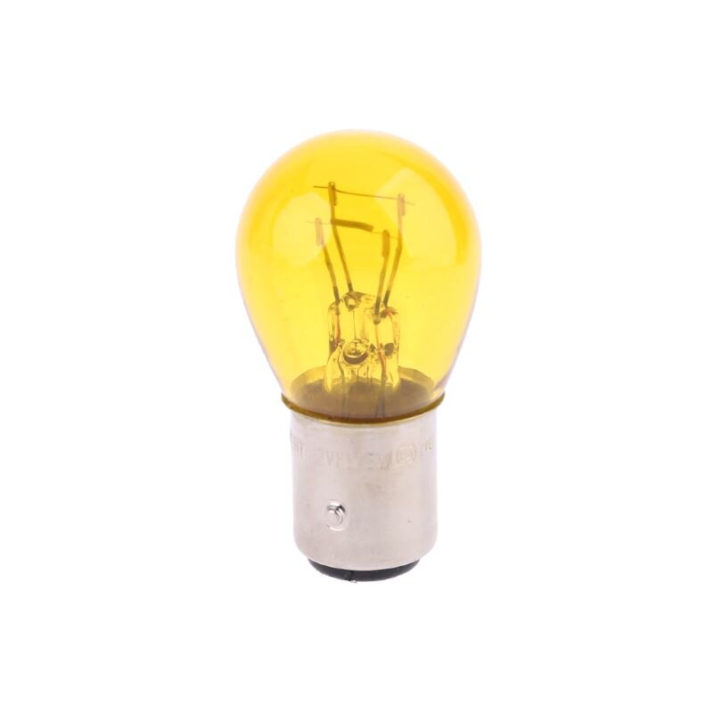 2 stk. bås 15d 1157 p21/5w s25 bil klart glas lampe bremse hale pære halogenlampe