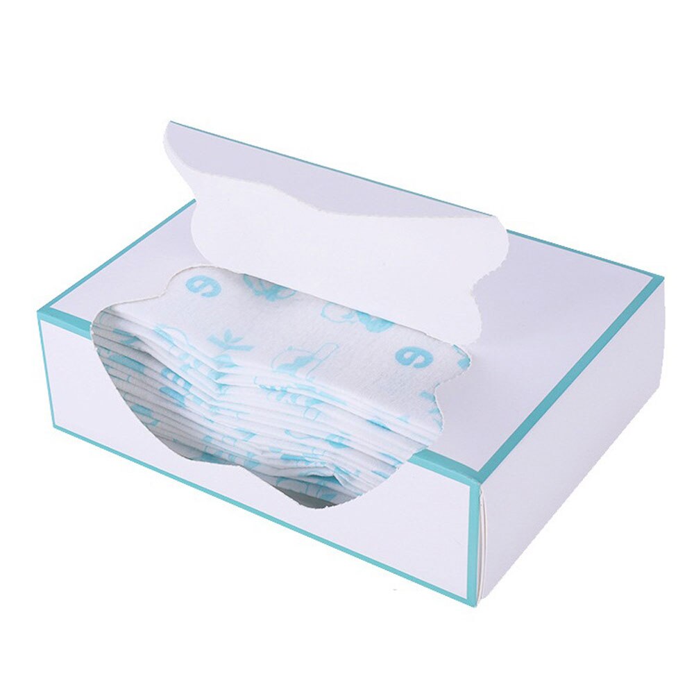 20Pcs/lot Disposable Bibs Children Baby waterproof Eat Bibs With Pocket Baby kid scarf bib saliva towel bib Convenient