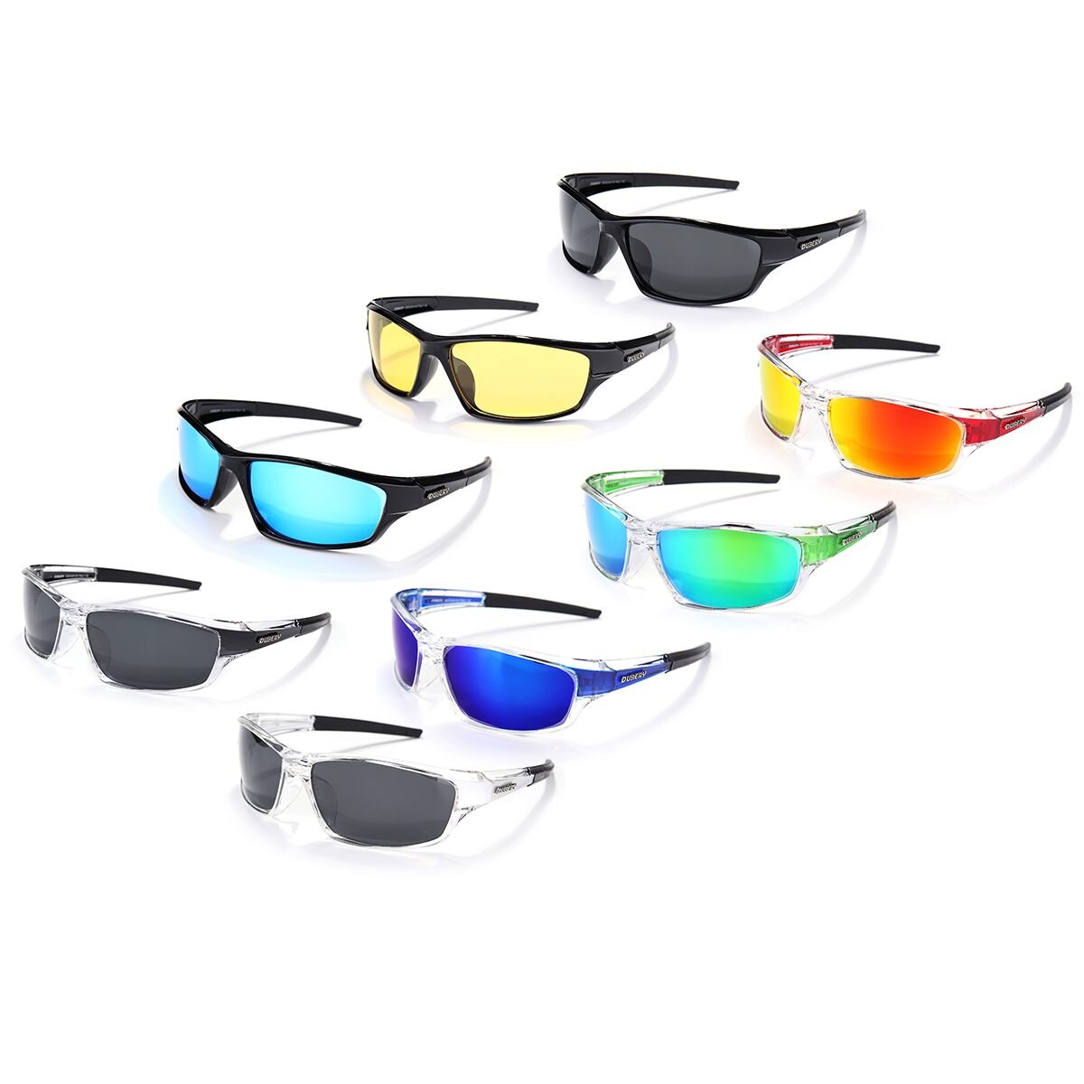 Polariserede solbriller sportsbriller  uv400 fiskeri cykling beskyttelsesbriller antirefleks kørsel rejser sport solbriller mænd kvinder