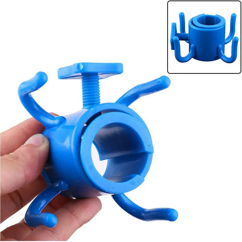 Gancio per ombrellone da spiaggia, chiusura da viaggio da campeggio, 4 punte, per asciugamani, borse, cappelli, strumenti