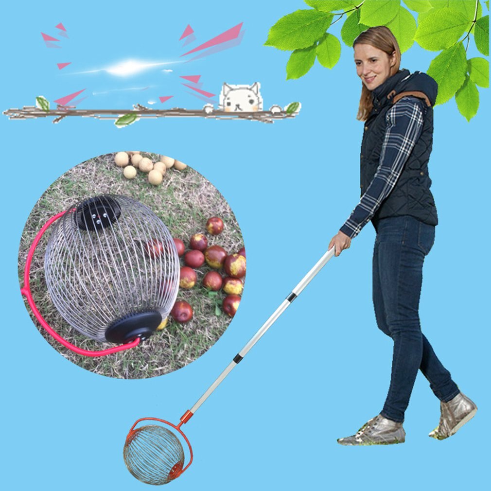 Portable Large Capacity Fruit Collecting Tool, Lots Of Free Collector Basket Nut Collector Gardening Tool