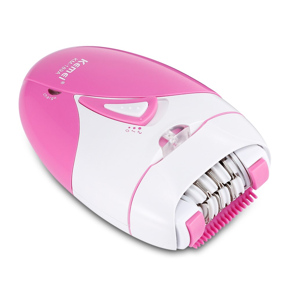 Kemei kvinnes epilator usb lade hårfjerningsmaskin elektrisk oppladbar dame barbering trimmer hårfjerning: Ingen bokspakking