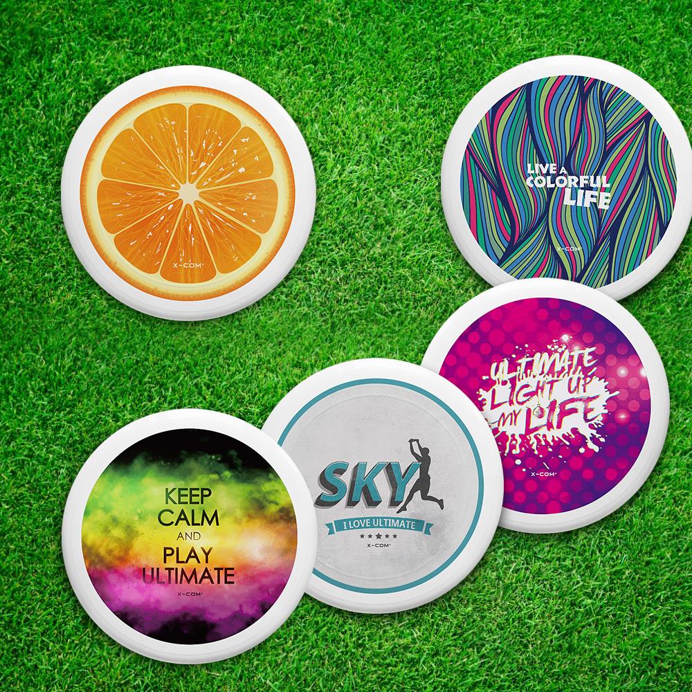 Disco volador de 10,7 pulgadas, discos voladores de 175g de plástico, disco deportivo de juguete para jugar al aire libre para niños y juguetes para niños y adultos