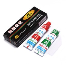 2 stuks/set ultra sterke ab epoxylijm lijm spatel sterke keramische glasrubber lengte :7-8cm nuttig
