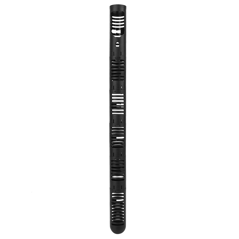 1pc akvaarion lämmittimen suojakotelo irrotettava, sopii kaikille pyöreille lämmittimille, musta: 42.5cm