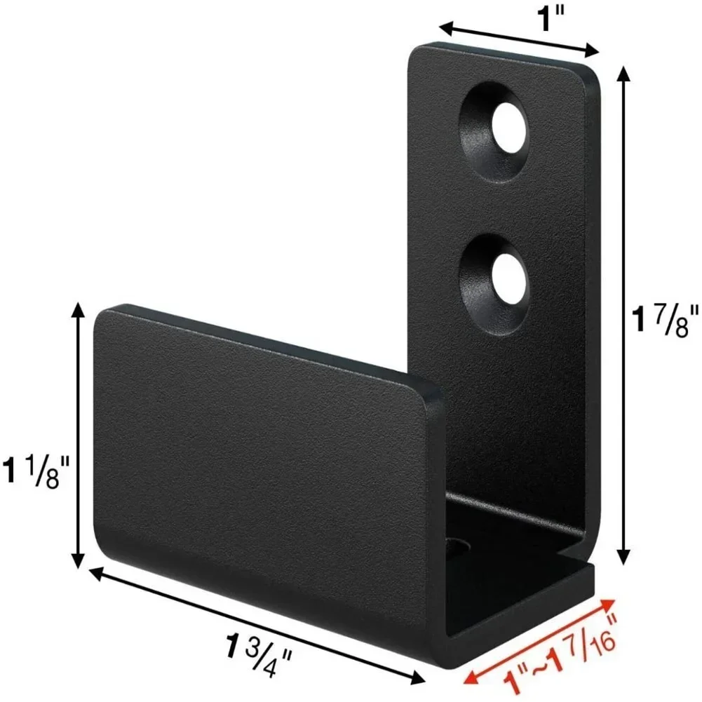 Adjustable Sliding Door Floor Guide Bottom Barn Door Guide Roller Decor Hardware Wall Mount Door Guides Slotted Swing Stop