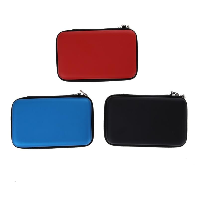 Draagbare Eva Case Skin Carry Hard Bag Pouch Bescherming Bag Case Voor Nintendo 3DS Xl Ll Met Riem Usb-kabel oortelefoon Sleutel Tas