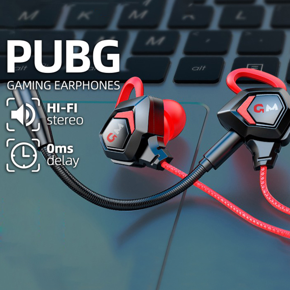 PUBG Spielen Kopfhörer Hifi Stereo verdrahtet Headset Mit Dual Mic Lärm abbrechen Ohrhörer Für Spiele Konferenzen Kommunikation