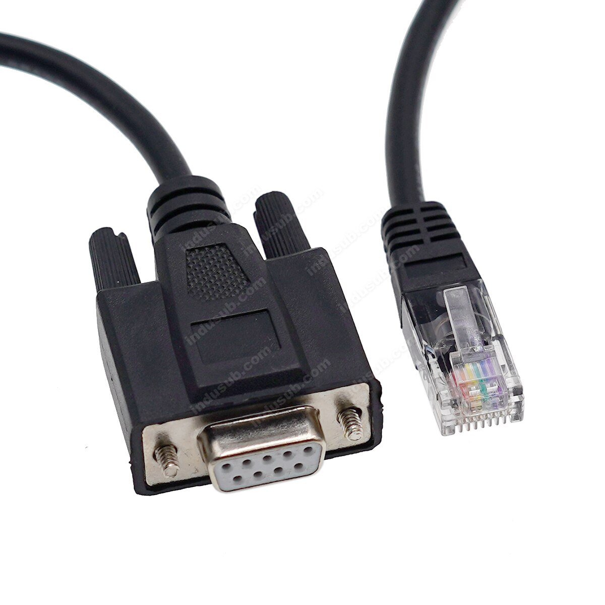 Compatible PLC Cable EH-VCB02 for EH series PLC, RS232, EM,E-28B 16-pin E-40/ EC-Round, OEM EHVCB02