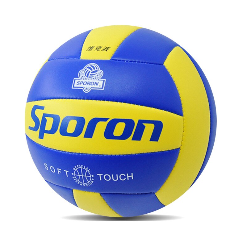 1 Stuk Pvc Zacht Volleybal Professionele Training Concurrentie Bal Maat 5 Strand Team Games Handbal Indoor Outdoor: Style A