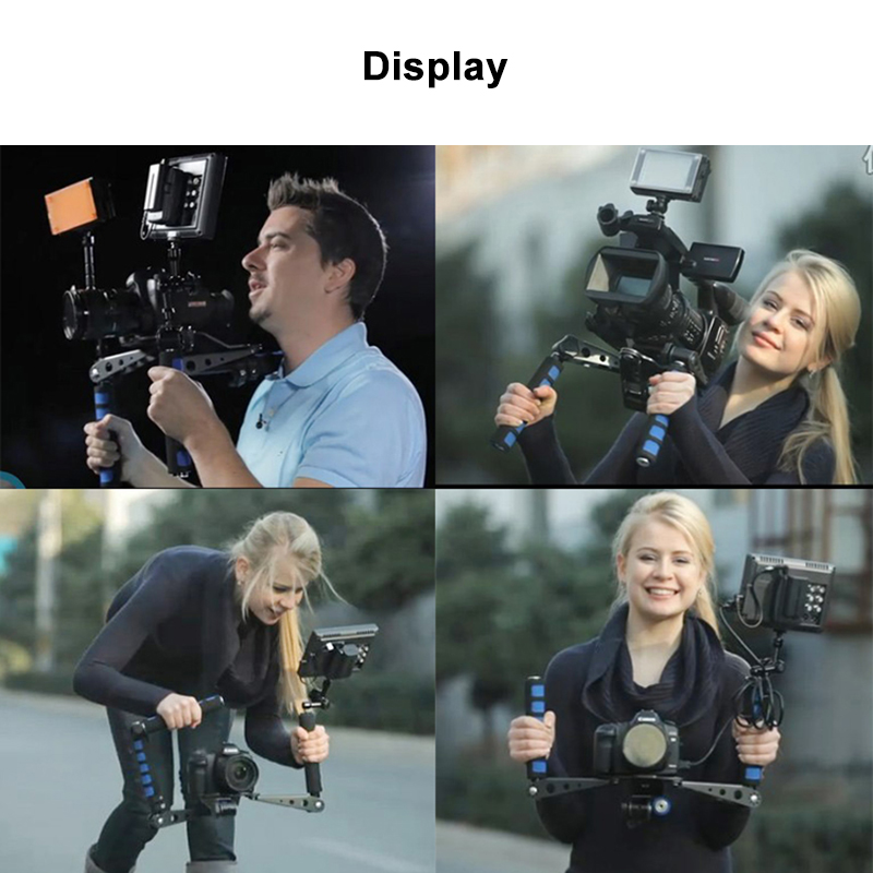 Camera handgreep, draagbare kunststof 1/4