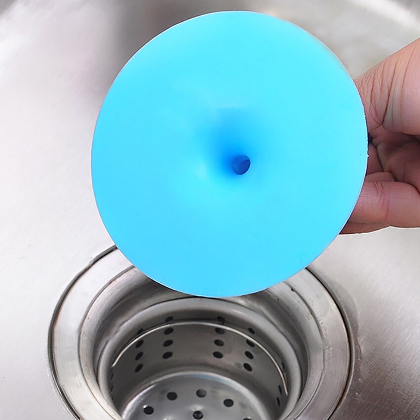 Rubber Circle Silicone Sink Strainer Filter Water Stopper Floor Drain Hair Catcher Bathtub Plug Bathroom Kitchen Basin Stopper