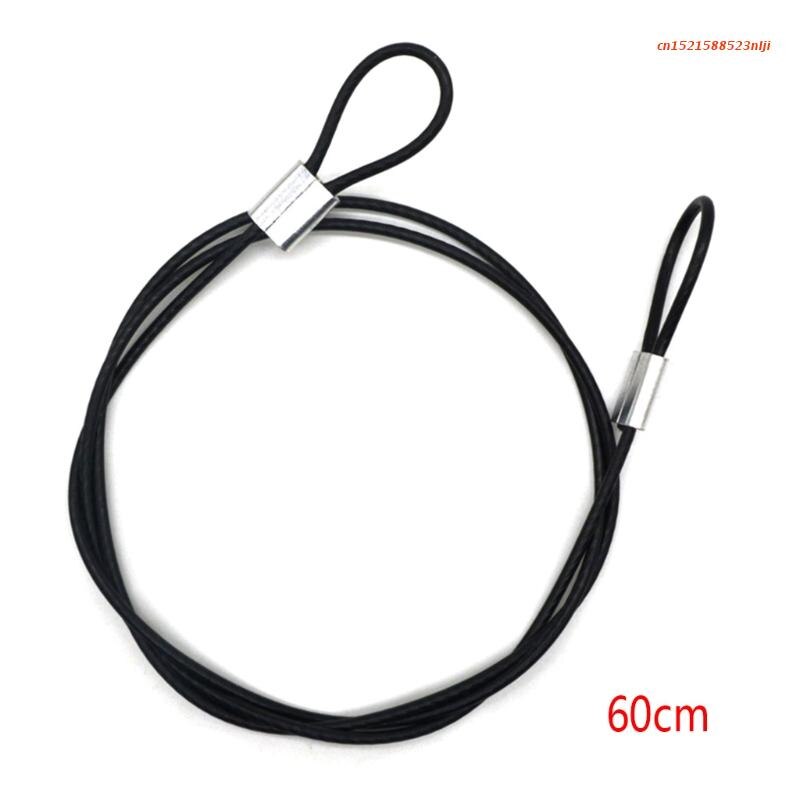 Veiligheid Band Rvs Tether Lanyard Pols Hand 60Cm Voor Gopro Camera: Default Title