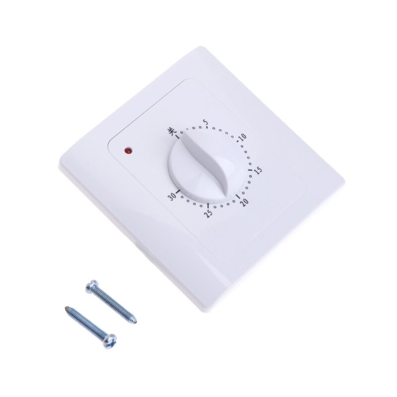 Temporizador de cuenta atrás, interruptor eléctrico Digital de 220 V, 10A, 30Min