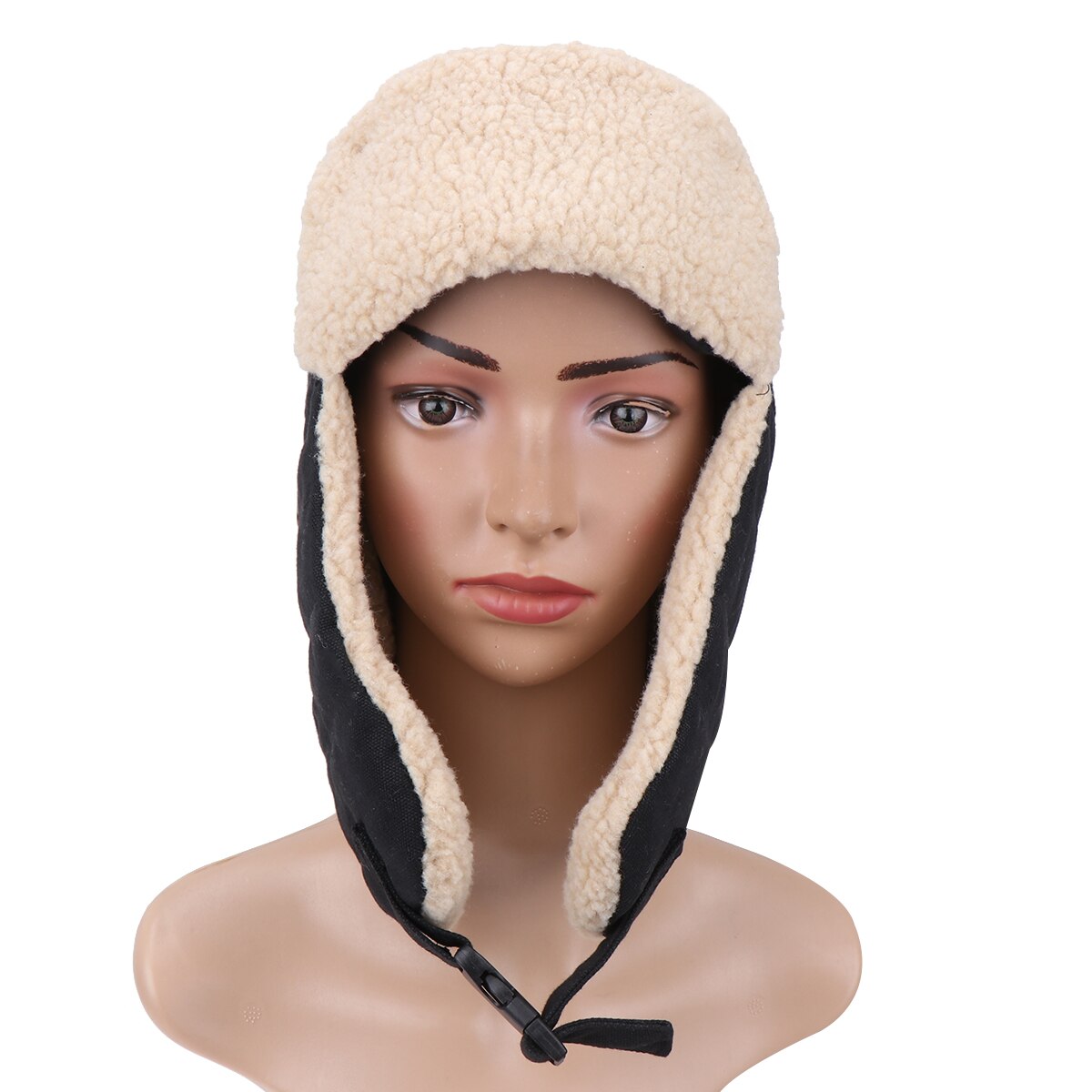 Vinter udendørs vindtæt hat tyk øreklap hætte varm lei feng hat til cykelski