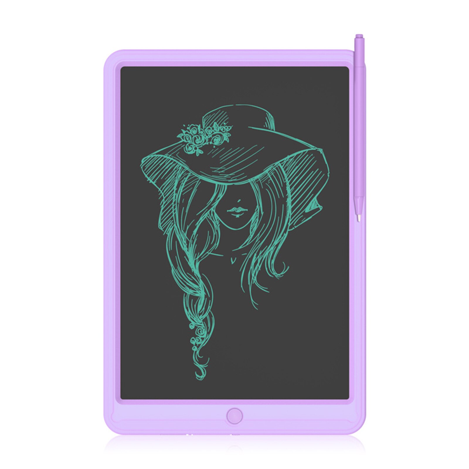 13/10in LCD Writing Tablet Split Screen Electronic Drawing Board Ruler Mouse Pad Electronic Ultra-thin Graphic Board