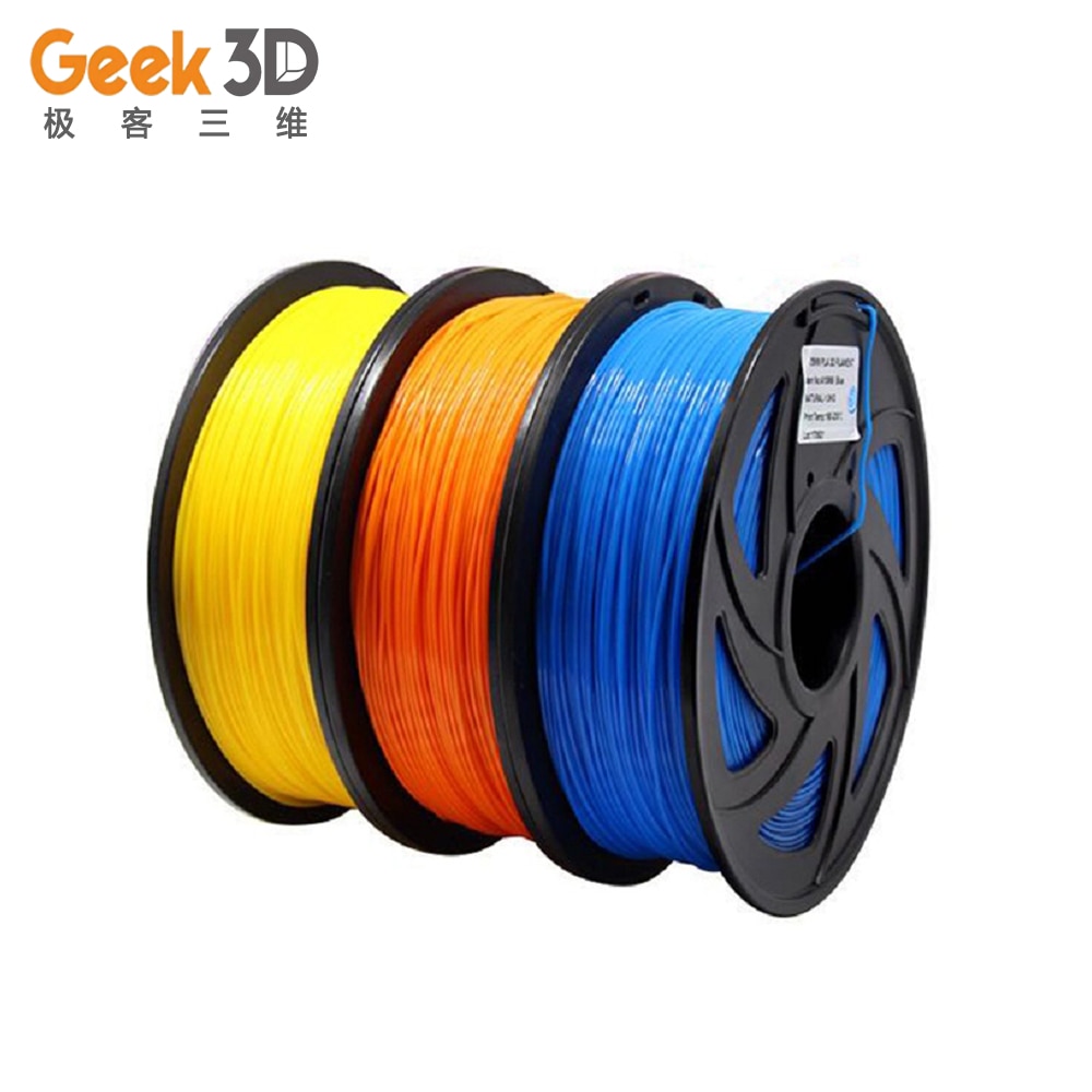 3D Printer Parts Filament PLA 1.75mm 1KG Colorful Extruder Accessories Parts Material flex filament filamento pla