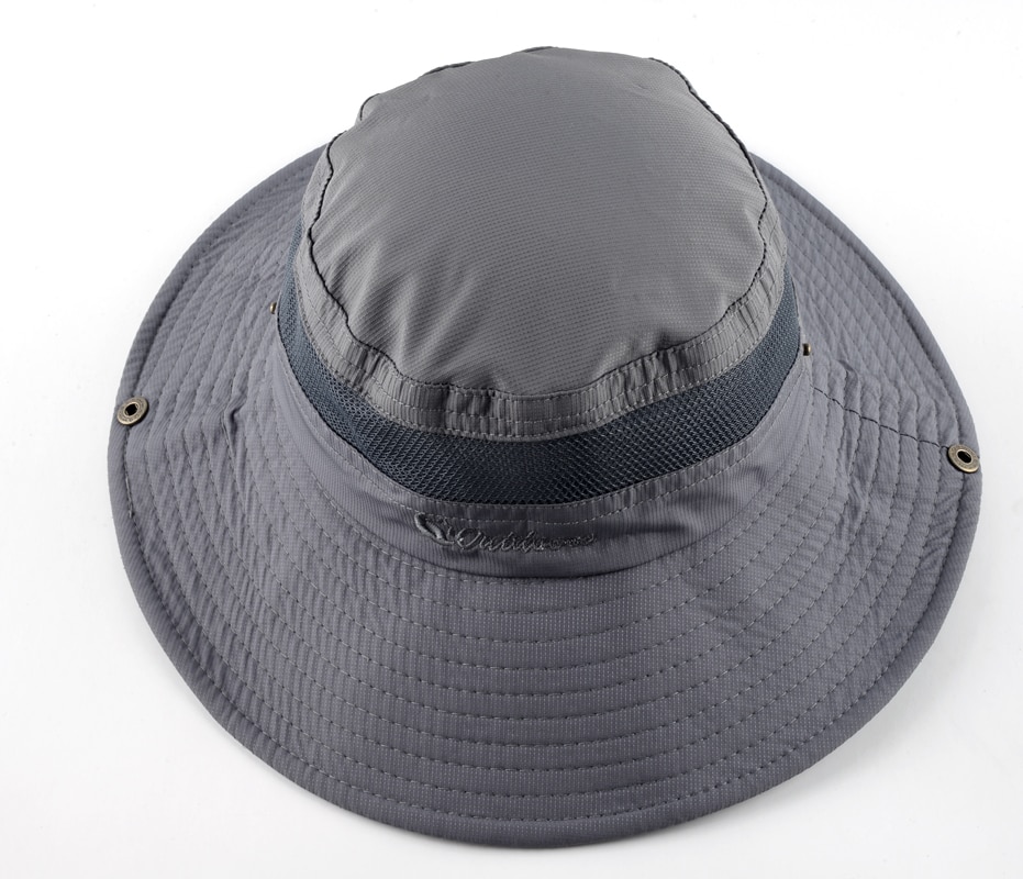 Solhat mænd spand hatte kvinder sommer fishin cap bred randen uv beskyttelse flap hat åndbar mesh knogle gorras strand hat mænd
