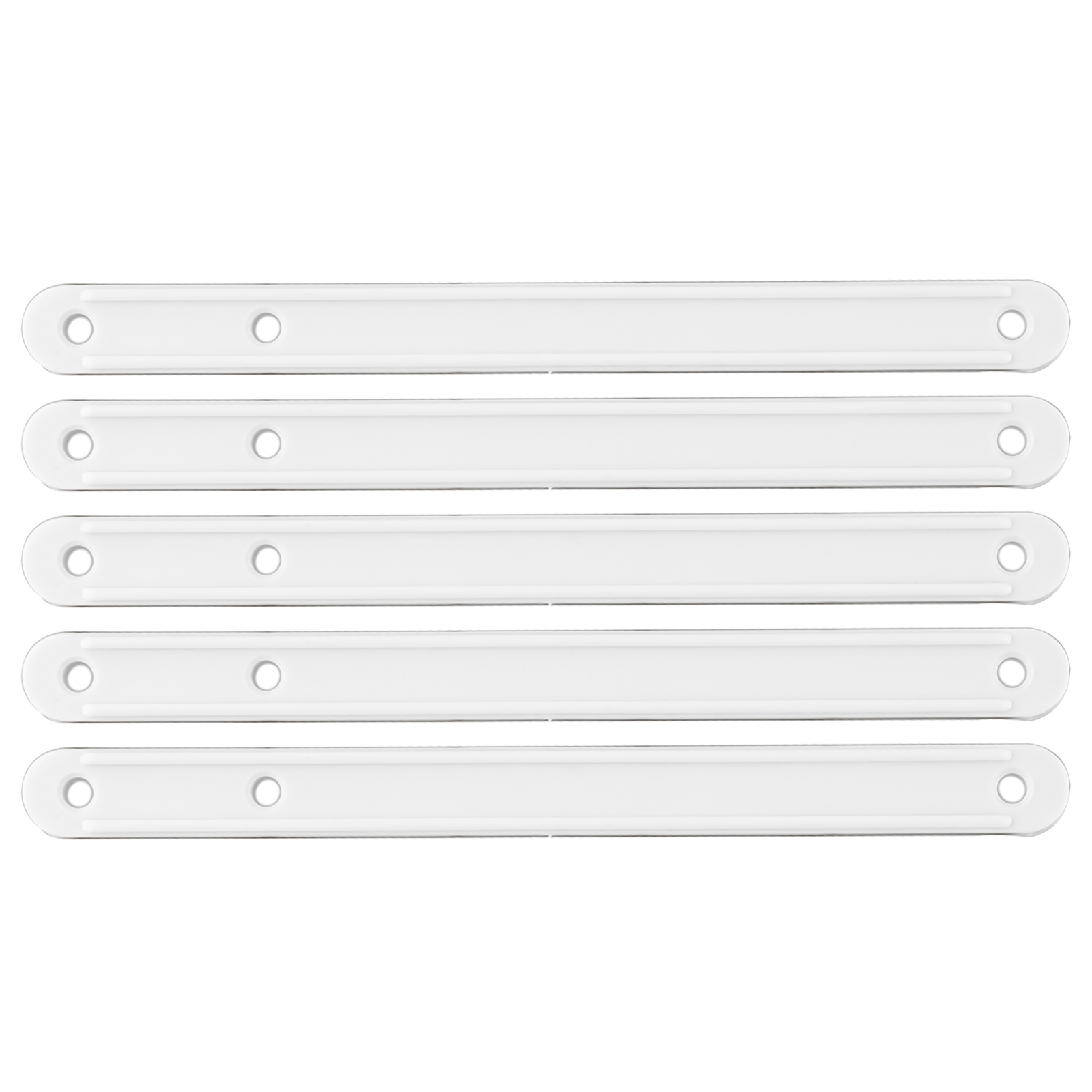 10pcs Drawer Runners 180/235/298mm Plastic Draw Rail Plastic Drawer Slides For Drawers Cabinets Home Improvement Parts