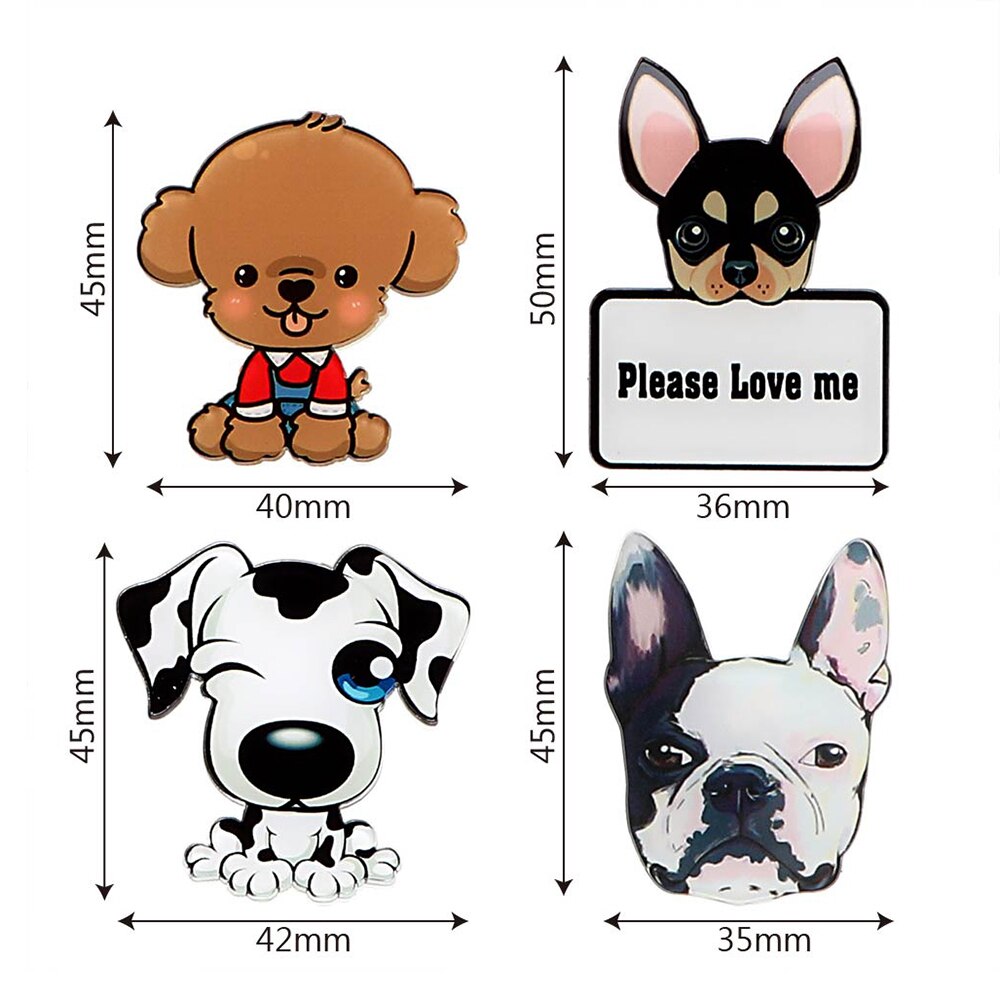 FORAUTO Lufterfrischer Klimaanlage Steckdose Clip Auto Steckdose Parfüm Auto-Styling Auto Ornament Solide Duft Niedlichen Welpen Hund