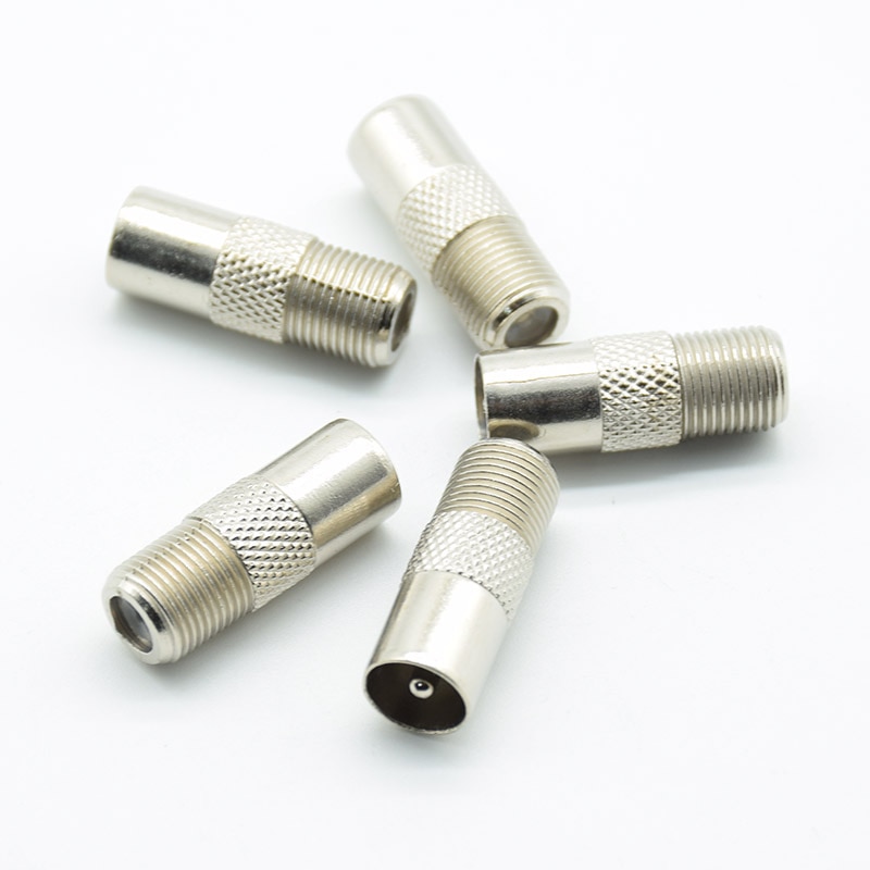 Coaxial Switch 10 Stücke Etall TV Antennen Koaxial Stecker, KUOQIY