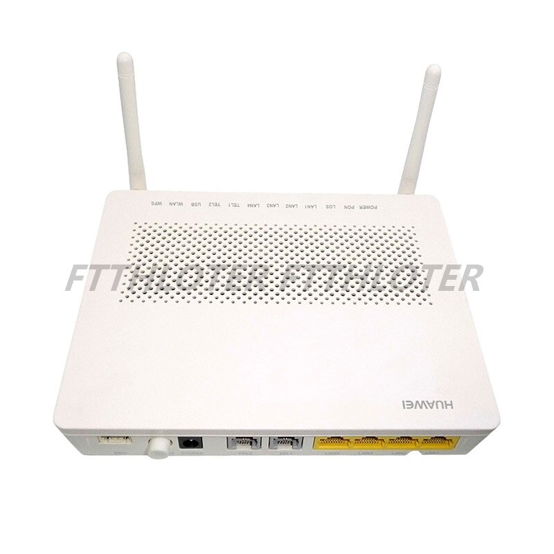 Original Neue HG8245H GPON ONU ONT 4GE + 2 STIMME + WIFI 5DBI Englisch Firmware Schluck Verdrahtete Termina Gpon UN englisch Ausführung