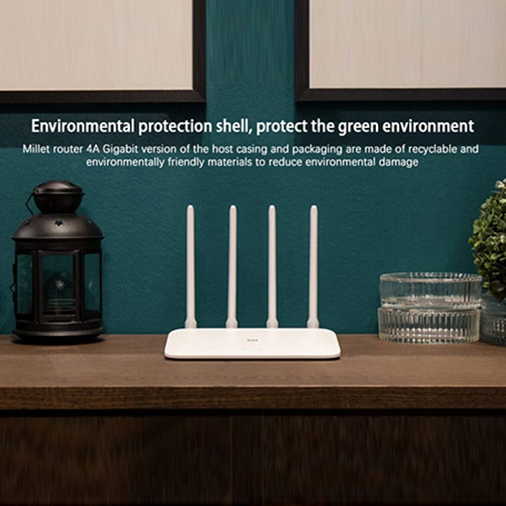 4A Gigabit Version 2.4GHZ 5ghz Wifi Repeater 128mb High Gain 4 Antennas Network Extender Router Gigabit Edition