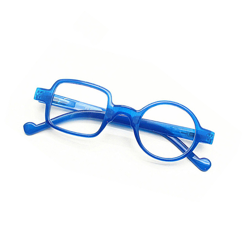 Zilead Retro Leopard Asymmetrical Round&amp;Square Reading Glasses Women&amp;Men Presbyopia Glasses Hyperopia Eyeglasses For Elder