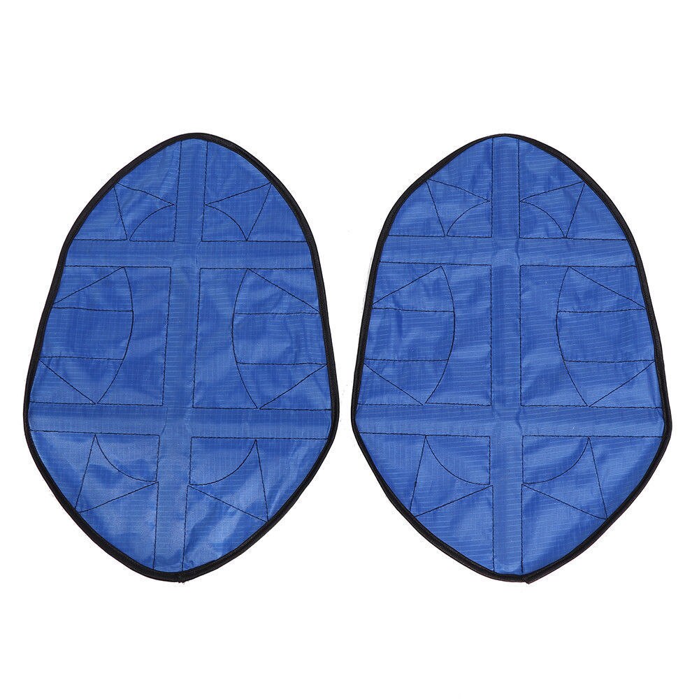 Handsfree Automatische Stap Sok Schoen Cover Herbruikbare Overschoenen Tapijt Protectors: Blauw