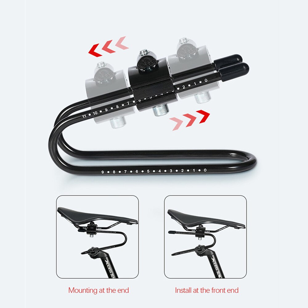 Suspensión para SILLÍN de bicicleta, amortiguador para asiento de bicicleta de montaña o carretera, resorte de aleación de acero, piezas para bicicleta