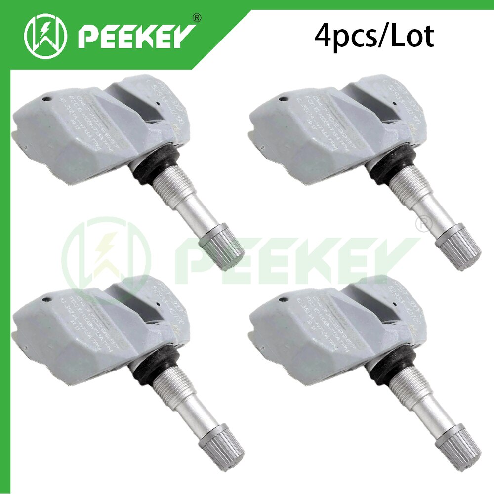 4 Stuks Bandenspanning Monitor Systeem Sensoren Tpms Sensor 315Mhz Voor Hyundai Kia Oe: 52933-4D700
