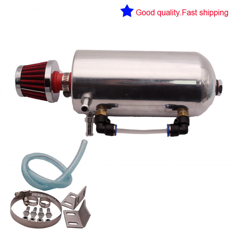 500ml Oil Catch Can With Breather Filter Suits Toyota Hilux Landcruiser 60 70