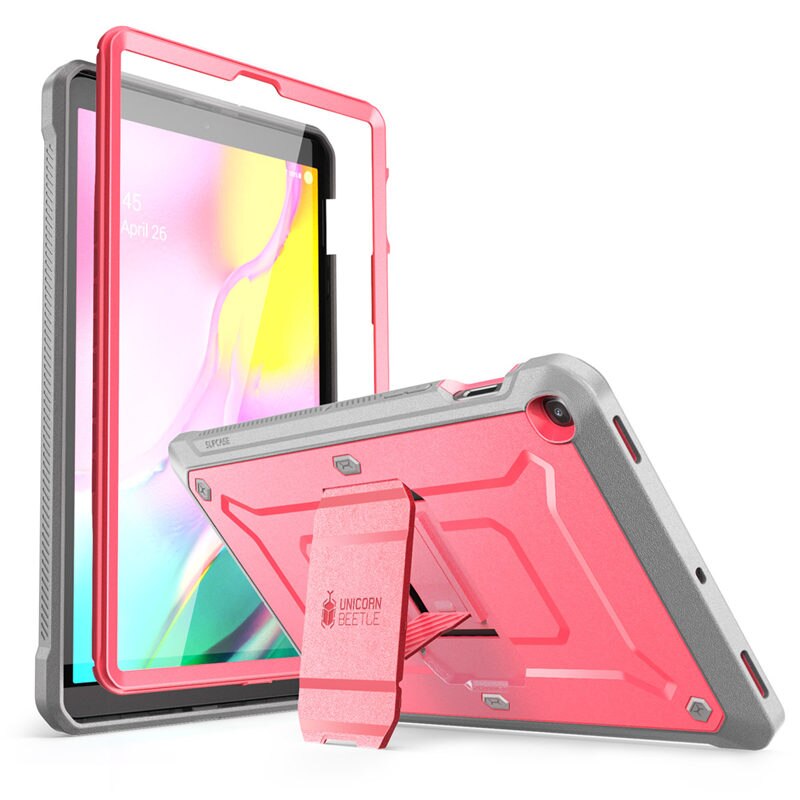 Voor Galaxy Tab S5e Case 10.5 Inch Release SM-T720/T725 Supcase Ub Pro Full-Body Robuuste Cover met Ingebouwde Screen Protector: Pink