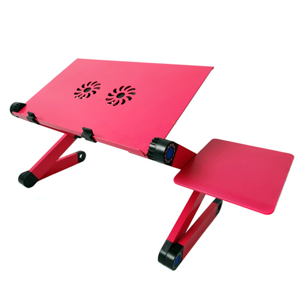 420*260mm justerbar bärbar datorstativbord i aluminium ventilerad ergonomisk tv sängbearbetning kontors-pc riser bäddsoffa soffa #t: G284177