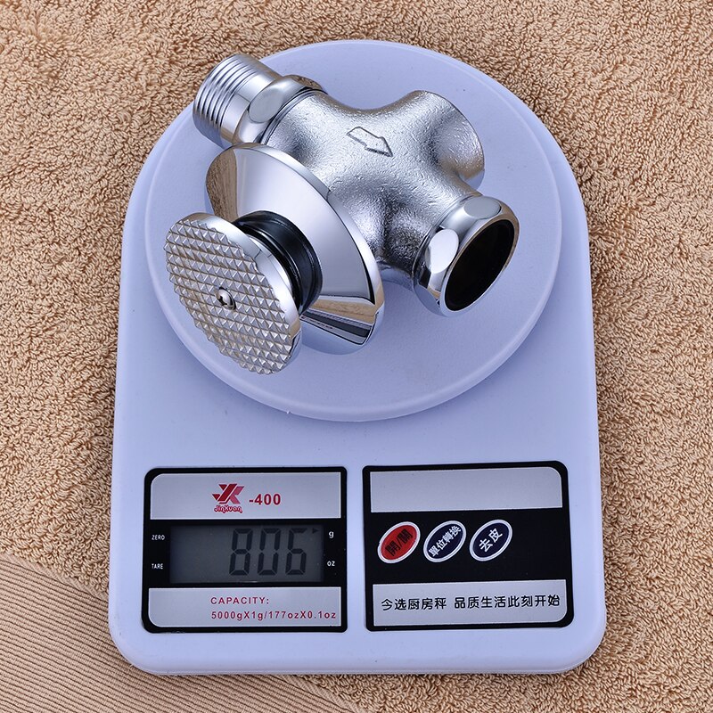 Concealed Foot Valve Toilet Squatting Device Foot Flush Valve In-Wall Pedal Stool Flush Valve