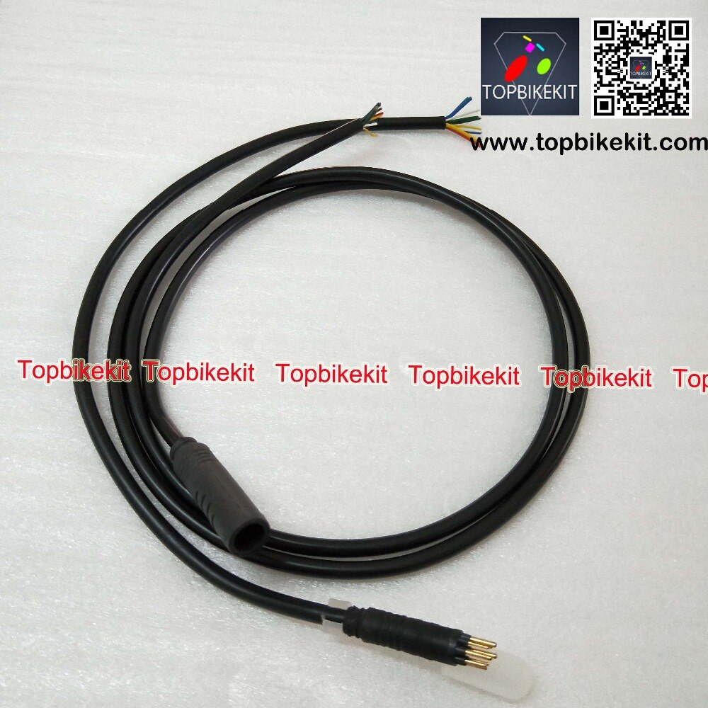 Ebike Parts Ebike extend cable A Pair of 9 Pins Waterproof Plug Male /Female Extended Cable Connector for Bafang Motor AKM motor