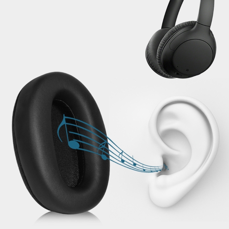 Mjuka öronkuddar för wh -ch710n headset öronkuddar öronkuddar minnesskumkudde  n0hc