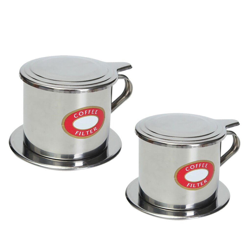 Pour Over Vietnamese Coffee Filter Screw Down Insert 50ml 100ml
