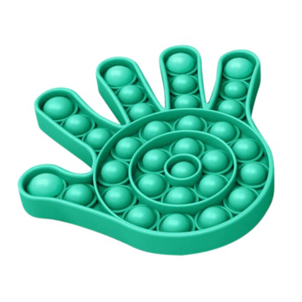 neue Star Shaped Push Blase Spielzeug Squeeze Spielzeug Kinder Erwachsene Stress Relief Silikon Zappeln Sensorischen Spielzeug für Kinder: 10