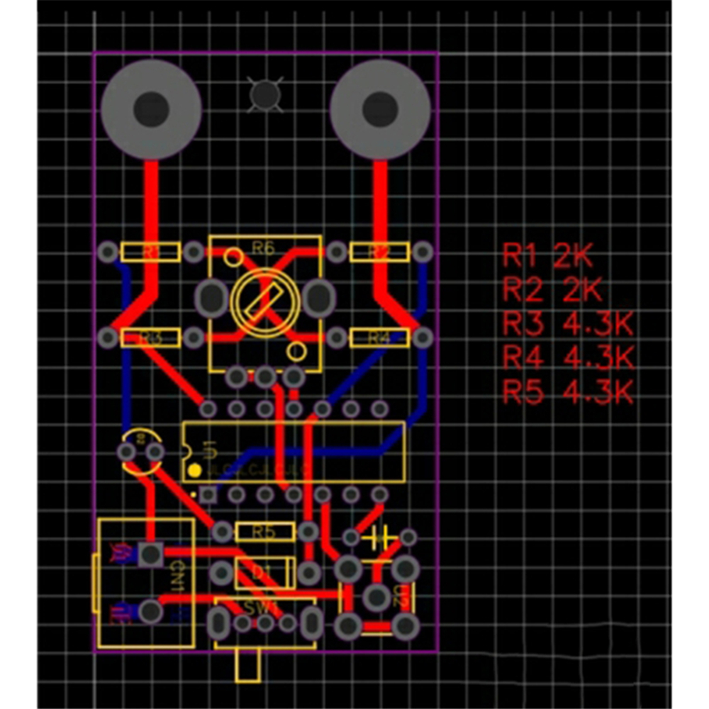 ​Loop Antenna Active Magnetic HA SDR Short Medium Wave Radio Low Noise Adjustable Gain Circuit Board Kits Electronic Component
